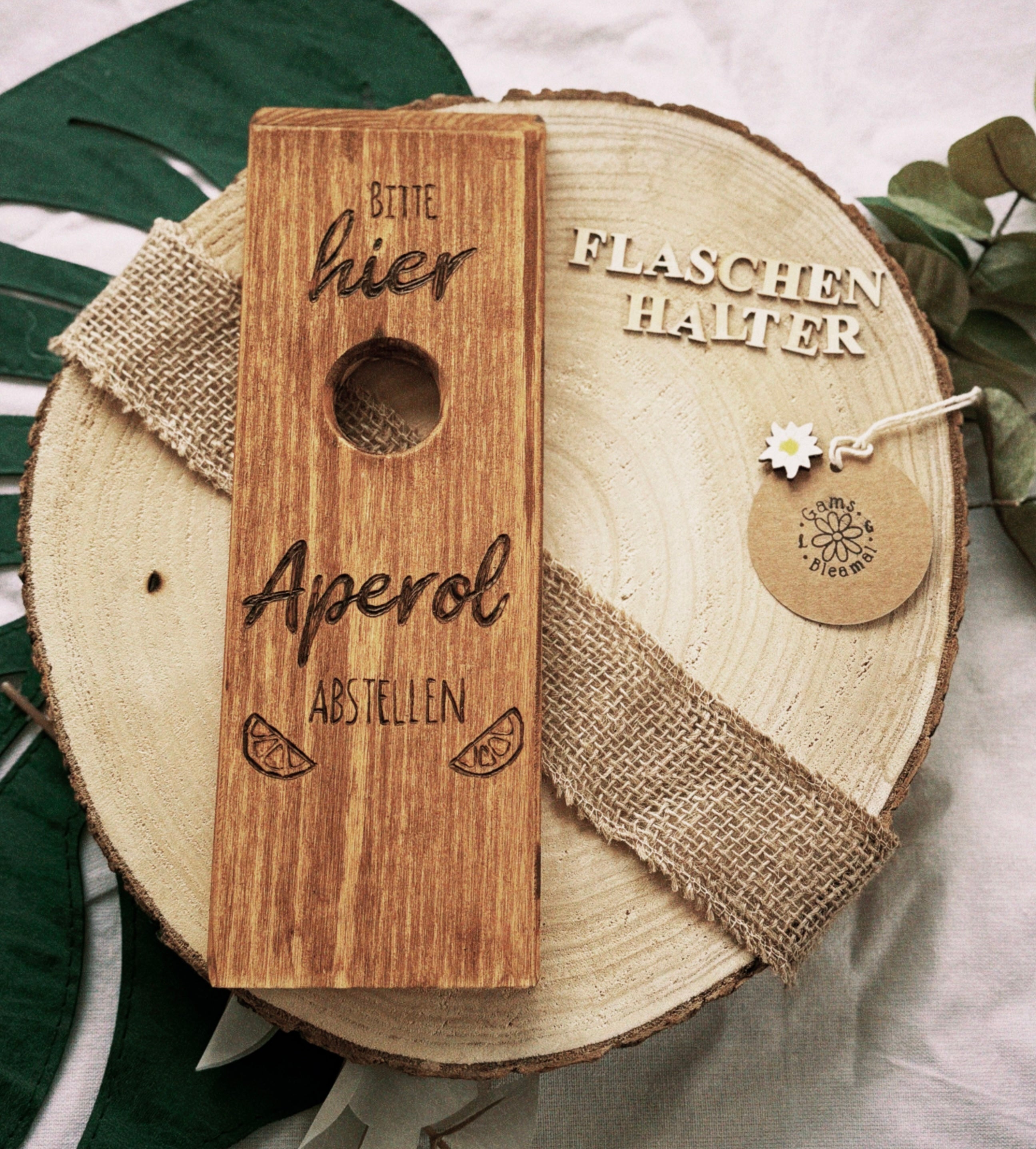 Flaschenhalter Aperol