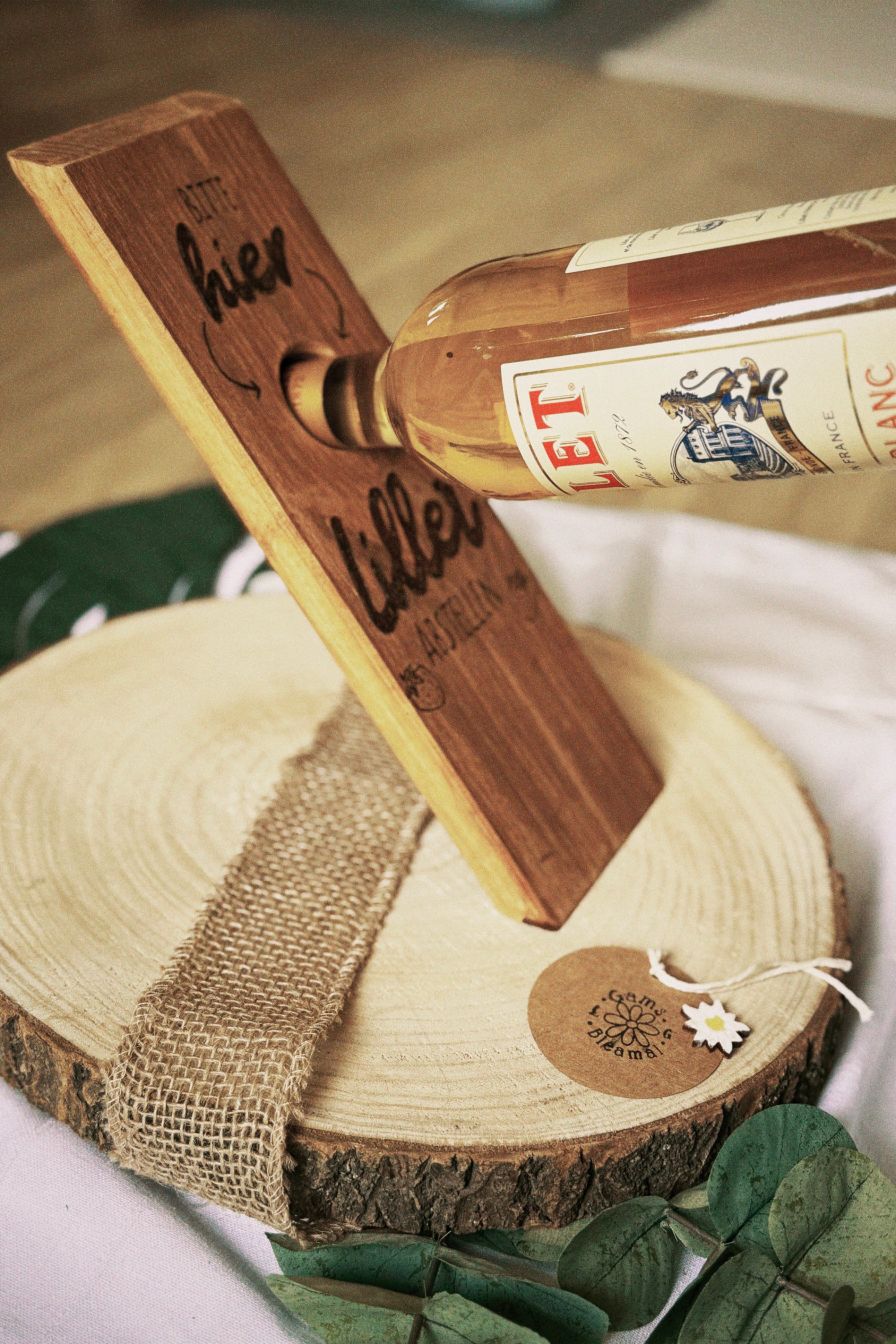 Flaschenhalter „Lillet“