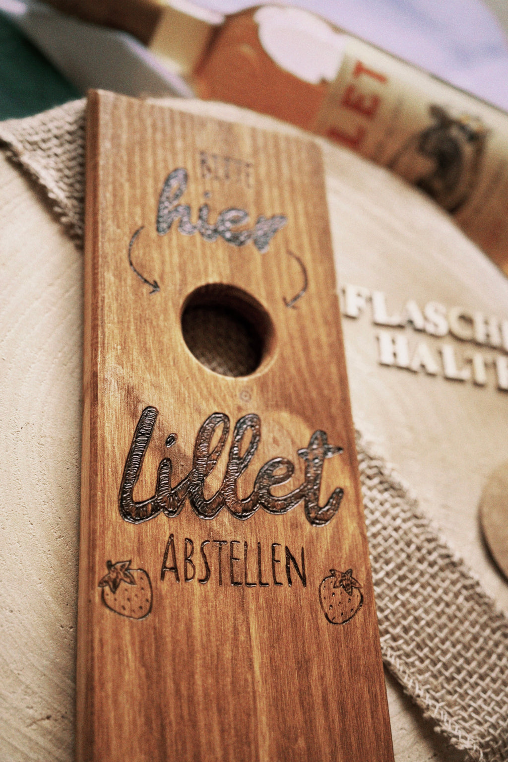 Flaschenhalter „Lillet“