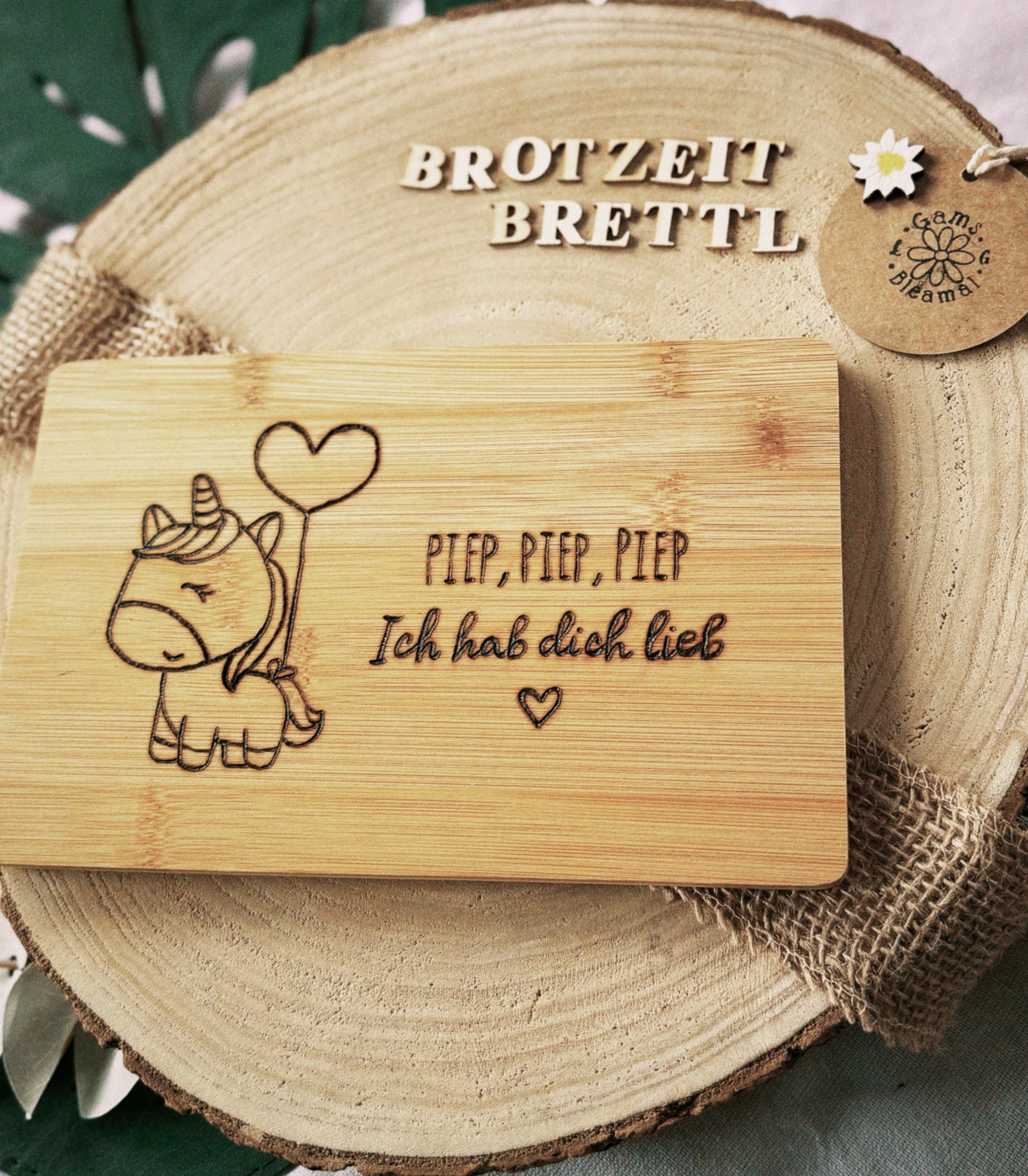 Brotzeitbrettl „Piep“