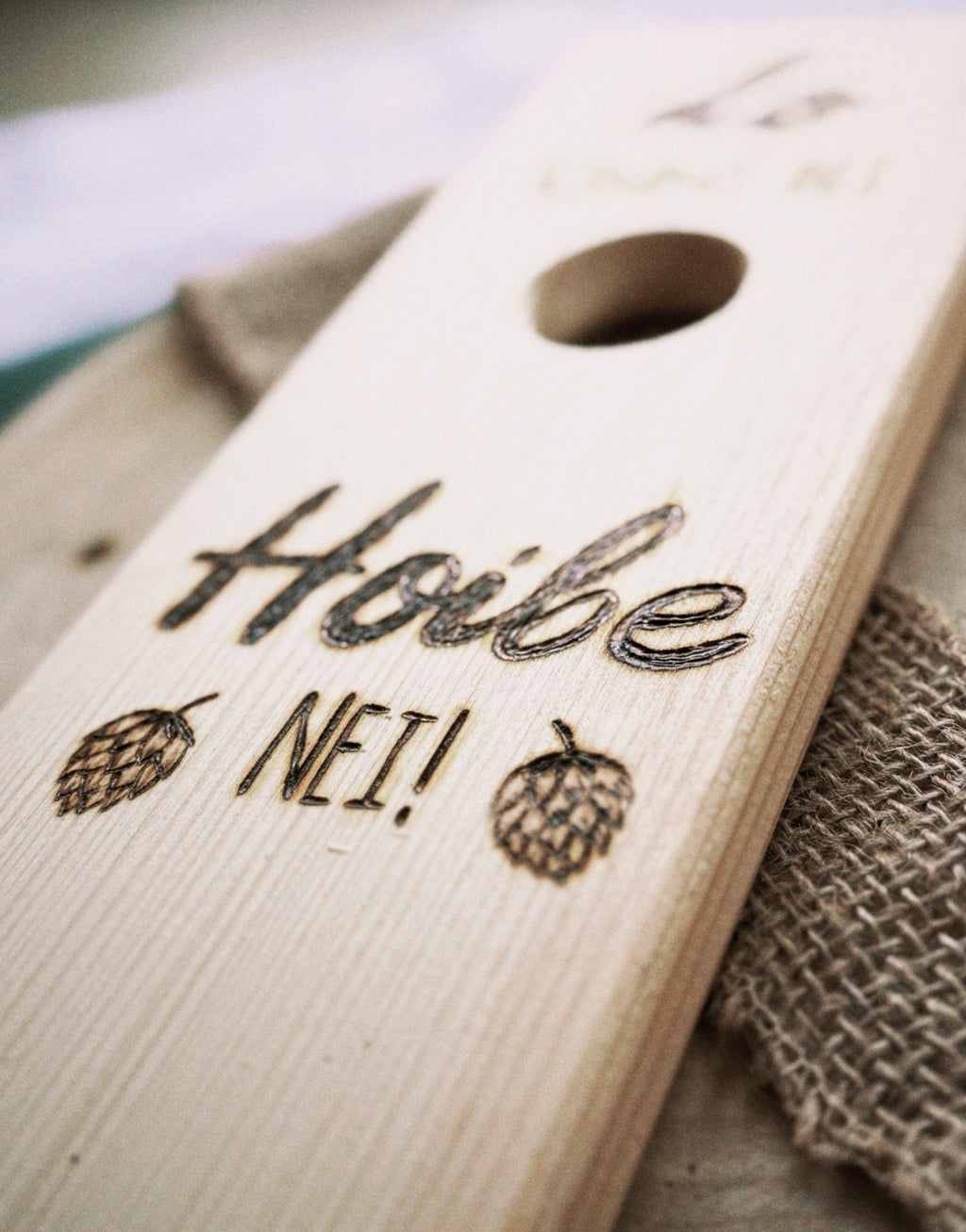 Flaschenhalter „Hoibe“