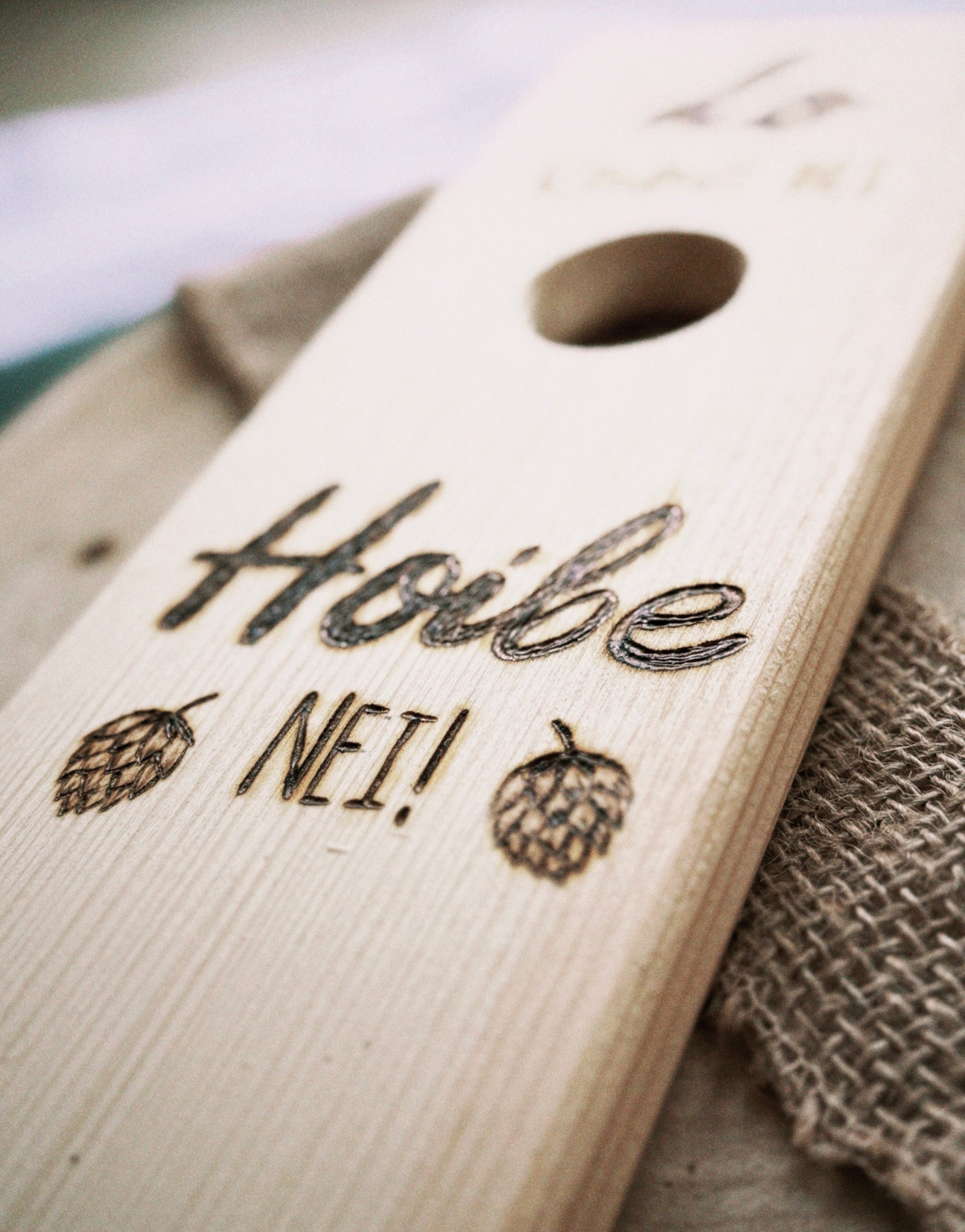 Flaschenhalter „Hoibe“