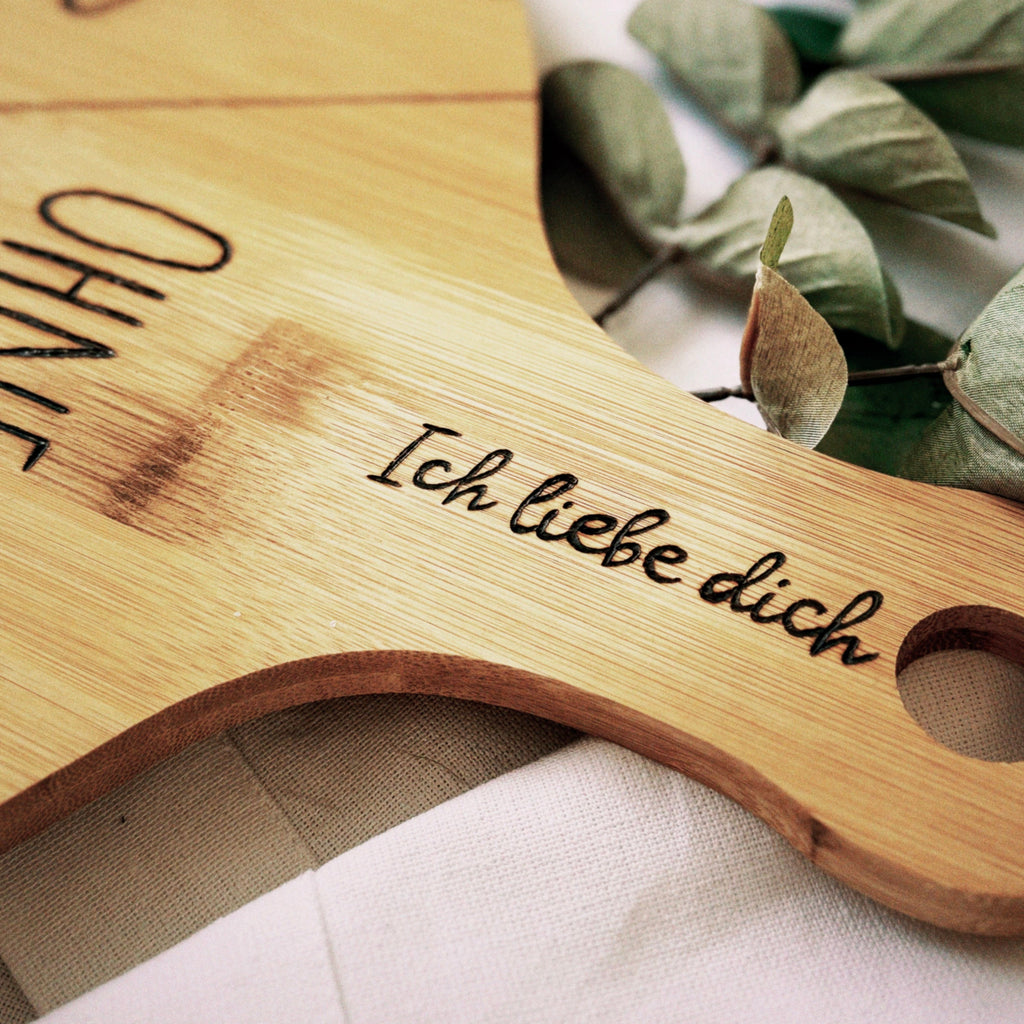 Pizzabrett mit Griff