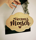 Hänge-Schild "Herzensmensch"