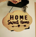 Hänge-Schild "home sweet home"